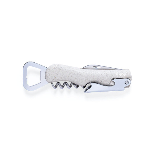 Promotional Bamboo Fibre Corkscrew Bottle Openers Closed